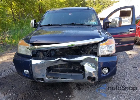 2010 Nissan Titan Le z USA, uszkodzony, nr VIN 1N6AA0EC0AN318044